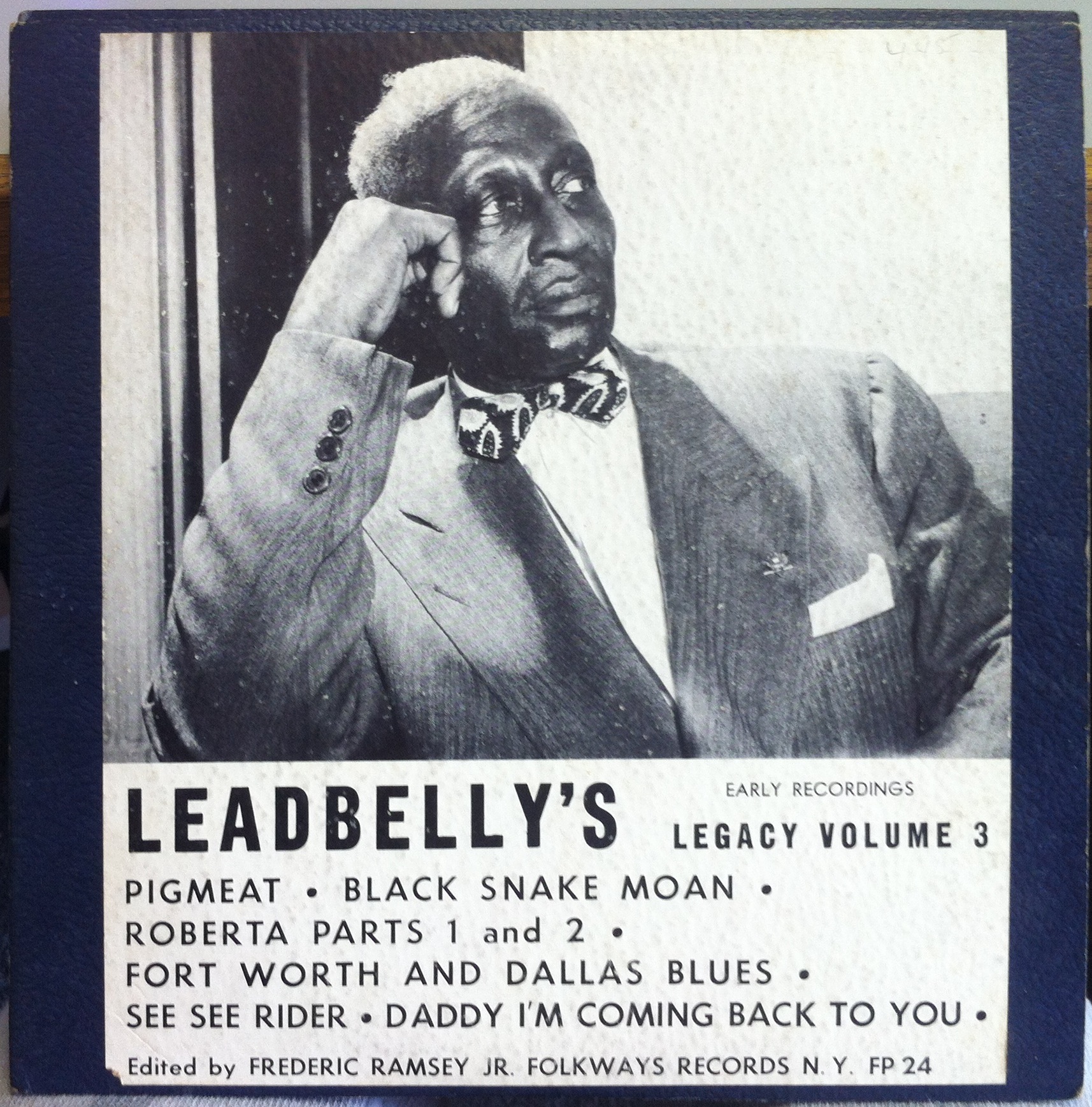 leadbelly album cover art